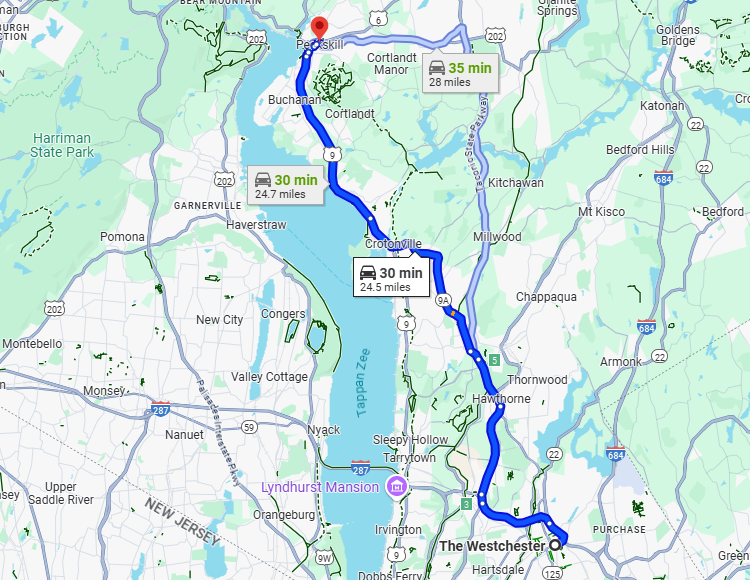 Valley Green to The Westchester