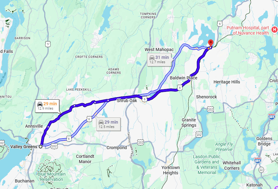 via US-6 E